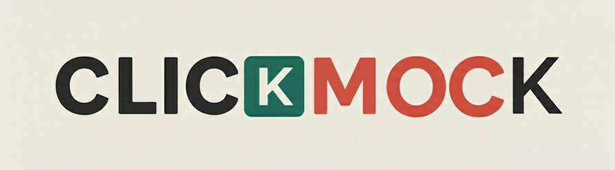 CLICKMOCK Logo